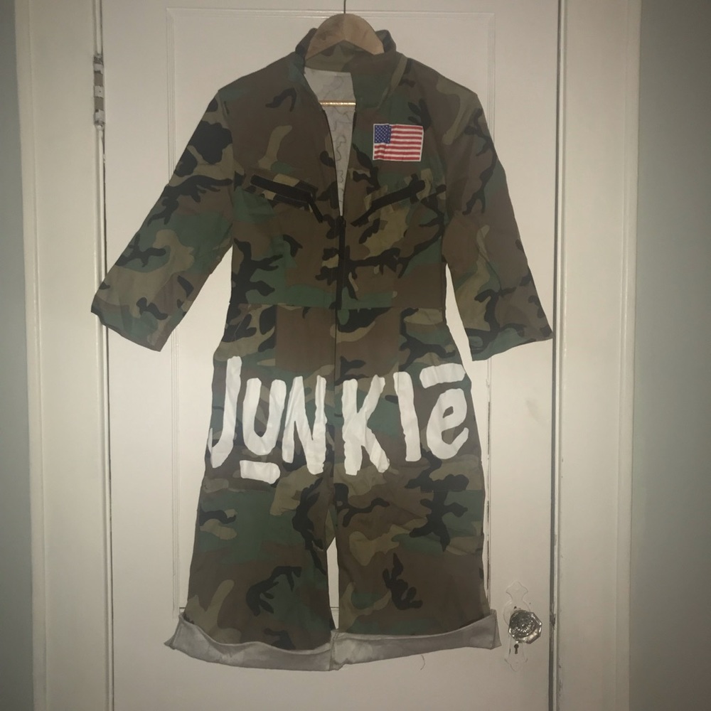 Army Fatigue Jumpsuit from @HighEndJunkie